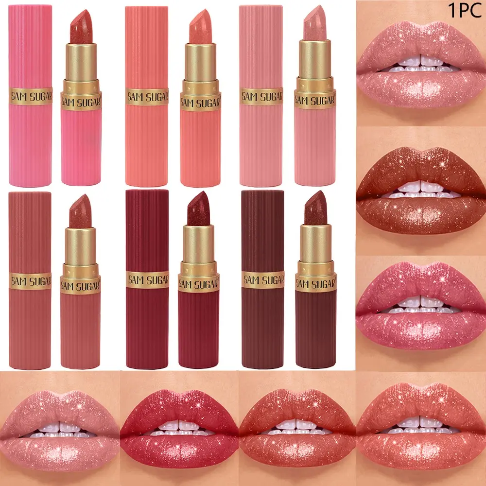 Shining pearl lip gloss, long-lasting luster, Glossy, moisturizing, waterproof, natural lip makeup, Hydrating, Glossy Juicy Lip, Lip Moisturizer Gloss, Glossy Balm Finish, Hydrating Glosses