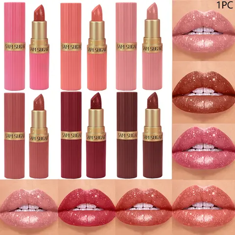 Shining pearl lip gloss, long-lasting luster, Glossy, moisturizing, waterproof, natural lip makeup, Hydrating, Glossy Juicy Lip, Lip Moisturizer Gloss, Glossy Balm Finish, Hydrating Glosses, Glowy Lip