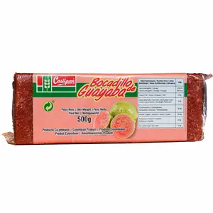 Castipan Lonja Guava Paste – 500g – Traditional Colombian Bocadillo de Guayaba – Imported from Colombia