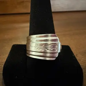 Handmade Spoon Ring Size 11