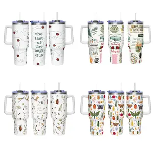 The Last Of The Bugs Club Tumbler, Inspired NK Tumbler, Indie Folk Music 40oz, Stick Season Aesthetic Tumbler Gift