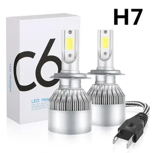 Tier's Haven 2pcs Car light H7 LED 9007 72W 8000lm Fog Lights Auto Headlamp Lamps 12v 24v(H4)