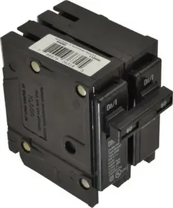 Eaton Cutler-Hammer 60 Amp, 120/240 VAC, 2 Pole, Plug In Type BR Circuit Breaker Thermal Magnetic Trip, 10 kA Breaking Capacity, 8-1/0 AWG BR260
