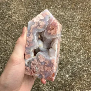 Cotton Candy Agate tower #2