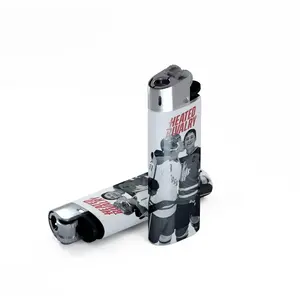 Heated Rivalry Black & White Lighter