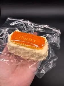 Frozen butter Carmel Butter cake soft large taba squishy Frozen butter Carmel Butter cake soft large taba squishy