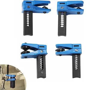 4-piece automotive brake cable clamp set, professional-grade brake caliper clamp kit, spring design for quick installation, leak-proof and pollution-proof, high-efficiency auto repair tools suitable for most car models.