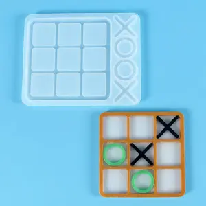 DIY Xo Chess Game Resin Molds, Handmade Desktop Silicone Mold, Drip Glue Resin Casting Tools, Craft Supplies for DIY Projects