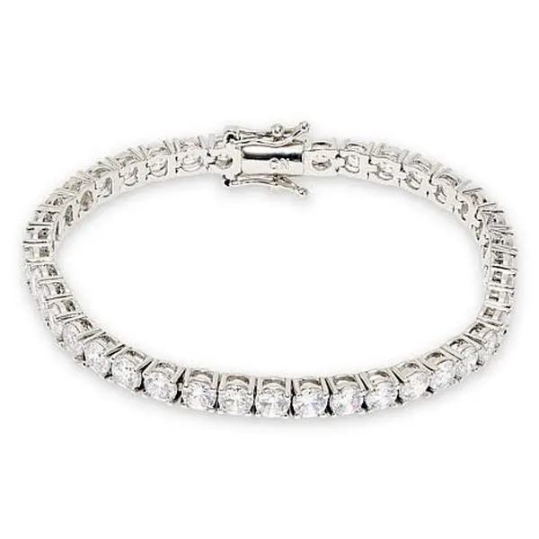 Radiance by Absolute™ 4mm Round Cut Magnetic Tennis Bracelet