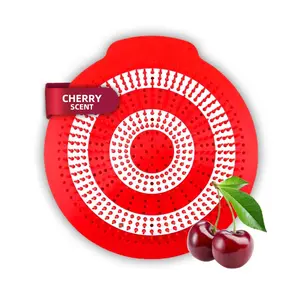 Bullseye Urinal Screens w/Target and Premium Deodorizing