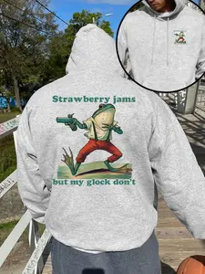 Youth-Friendly Kangaroo Pocket & Drawstring Hoodie, Comfortable Fit, Urban Street Style, Breathable Material, Ideal for Young Adults