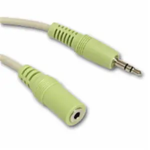 212 MAIN PC-99 6ft 3.5mm Male-to-Female Stereo Audio Cable, Tinned Wire, Noise and Interference Resistant, Aluminium Hardware, Fully Molded Connectors for Computers, Speakers, Portable Devices