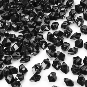 300pcs Acrylic Crushed Ice Rocks Vase Filler - Sparkly Confetti Gems for Wedding, DIY Crafts, Home Decoration, and More