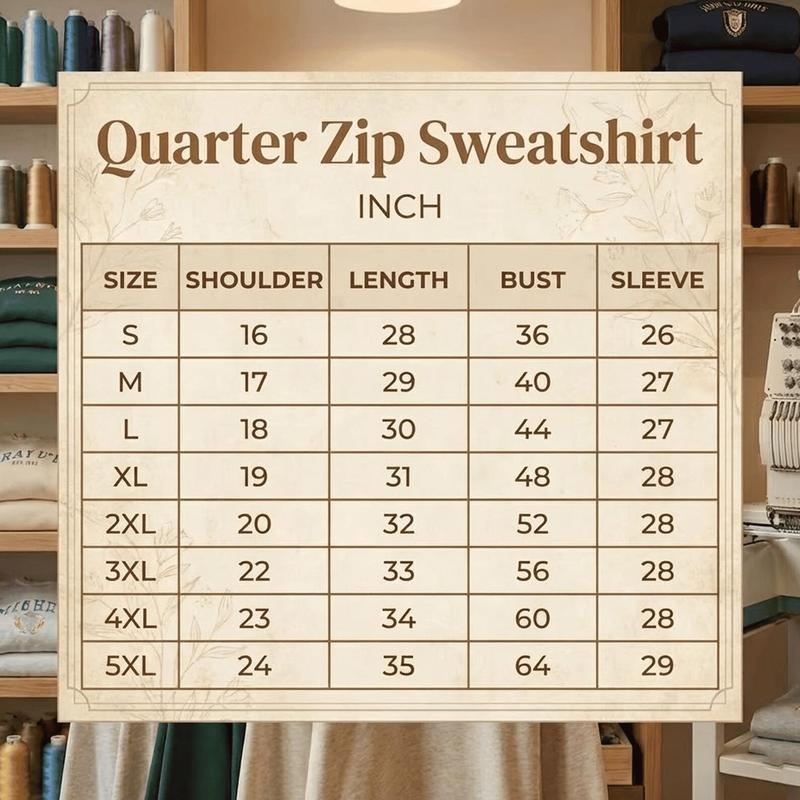 Custom Embroidered Diamond Monogram Quarter Zip Pullover – Classic Personalized Sweater for Men