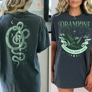 2 Side Dramione Fanfiction Shirt, Manacled Inspired, Dark Romance Wizard Design, Dark Academia Aesthetic Tee, Gift For Him, Gift For Her, Everyday Basic, Never Outdated