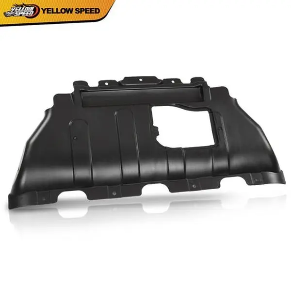 ALLGOOD Front Engine Splash Shield - Splash Guard, Debris Deflects, Engine Protection, 1-Piece, Custom Fit for 11-23 Dodge Durango (2011-2013 Crew, 2023 R/T Hemi Orange)/11-21 Jeep Grand Cherokee 5.7L, One-Piece