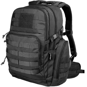 RIVER ROAD Huntex 40L Tactical Backpack for Hunting Hiking and Travel Black