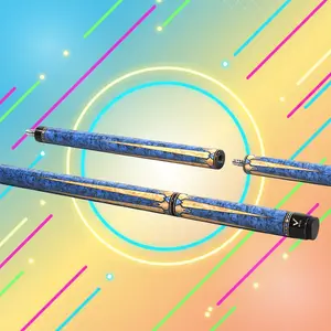 EVO Pegasus SkyFlare 3-Piece Jump Cue, Glass Fiber Shaft, Brown Bakelite Tip, Carbon + Glass Butt, Ultra-Stiff Mini 3/8-8 Joint