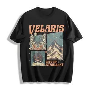 Velaris City Of Starlight Acotar Vintage Graphic Tee The Night Court Shirt Acotar Shirt Bookish Gifts For Lovers