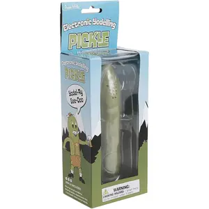 Archie Mcphee Yodeling Pickle: a Musical Toy, Fun for All Ages, Great Gift, Hours of Mindless Entertainment, Multi-Colored Flat River Group