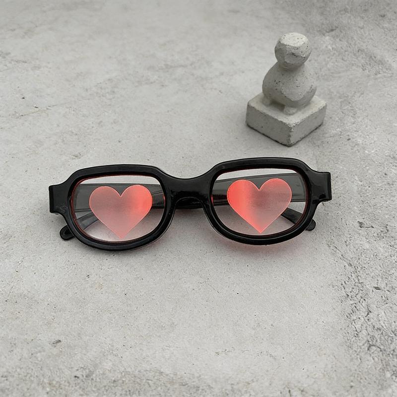 Funny Led Glowing Glasses Special Effect Luminous Glasses Heart Effect Lenses Cool Anime Flash Eye Glasses Sense Of Technology Eyewear For Party Fashion Accessories