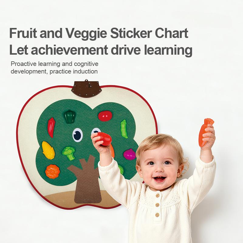 Dual-Sided Talking Alphabet Poster | Touch & Read Interactive Sound Chart with 36 Velcro Cards