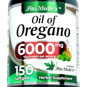 FITO MEDIC'S Lab | Oil of Oregano | 150 softgels | Oregano Oil | Herbal Supplement.