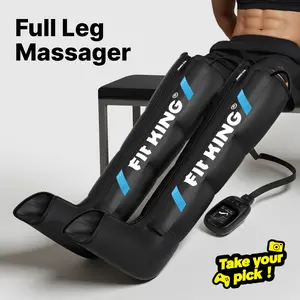 FIT KING Air Compression Leg Massager Fast Recovery System, Calf & Thigh & Foot Massage Boots, for Faster Circulation and Better Muscle Recovery After Exercise, Mothersday gift outdoorfun