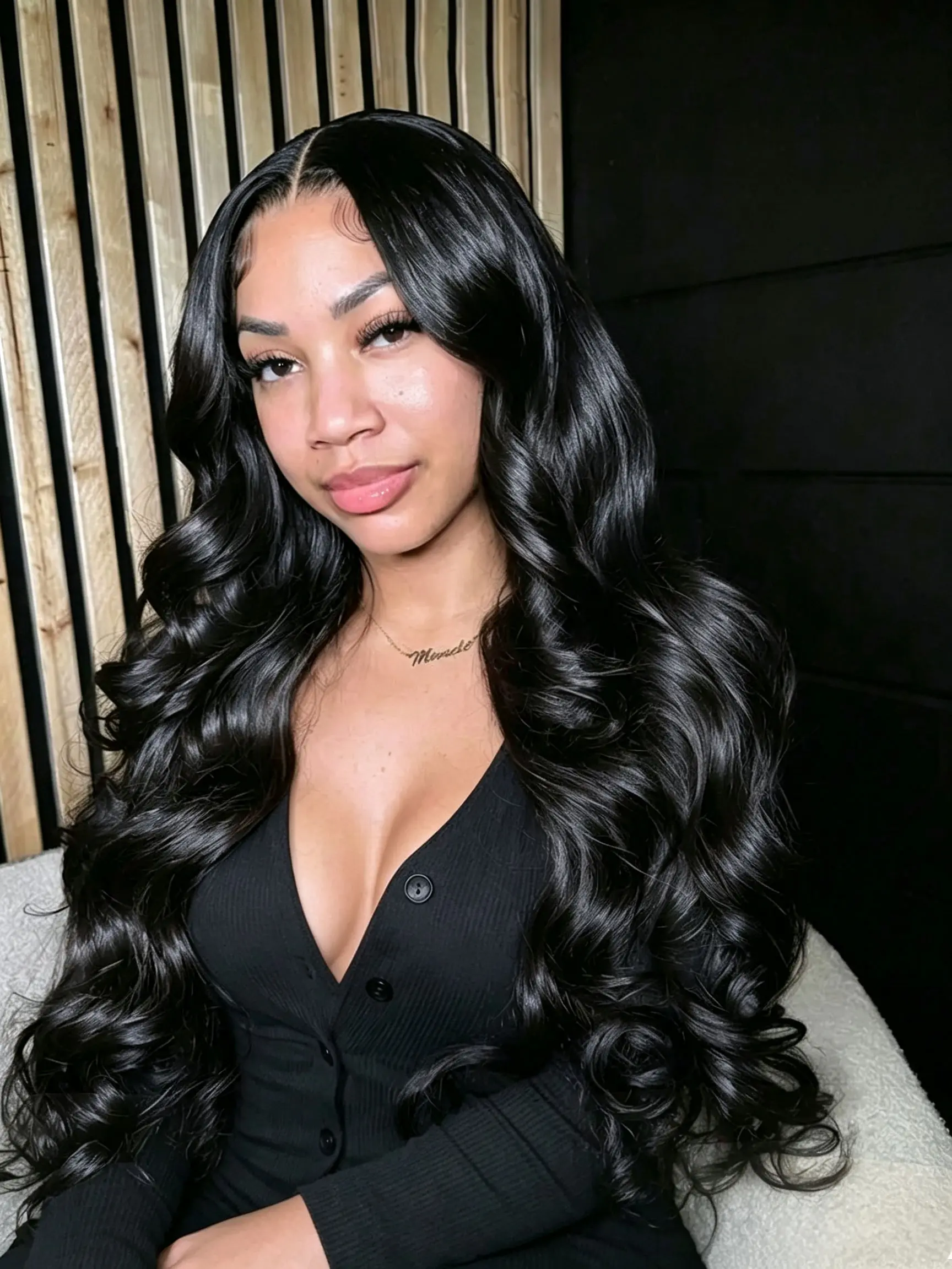 13X6 Glueless Body Wave Wig Wear And Go 100% Real Human Hair 6X4 HD Transparent Lace Closure Wig 180% Density Pre-Cut Pre-Plucked Natural Hairline Wavy Wig Middle Part For Black Women Daily Use Beginner Friendly
