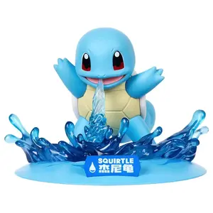 Pokémon Squirtle Water Splash Figure by Funism – Imported Chinese Edition Collectible Display Statue