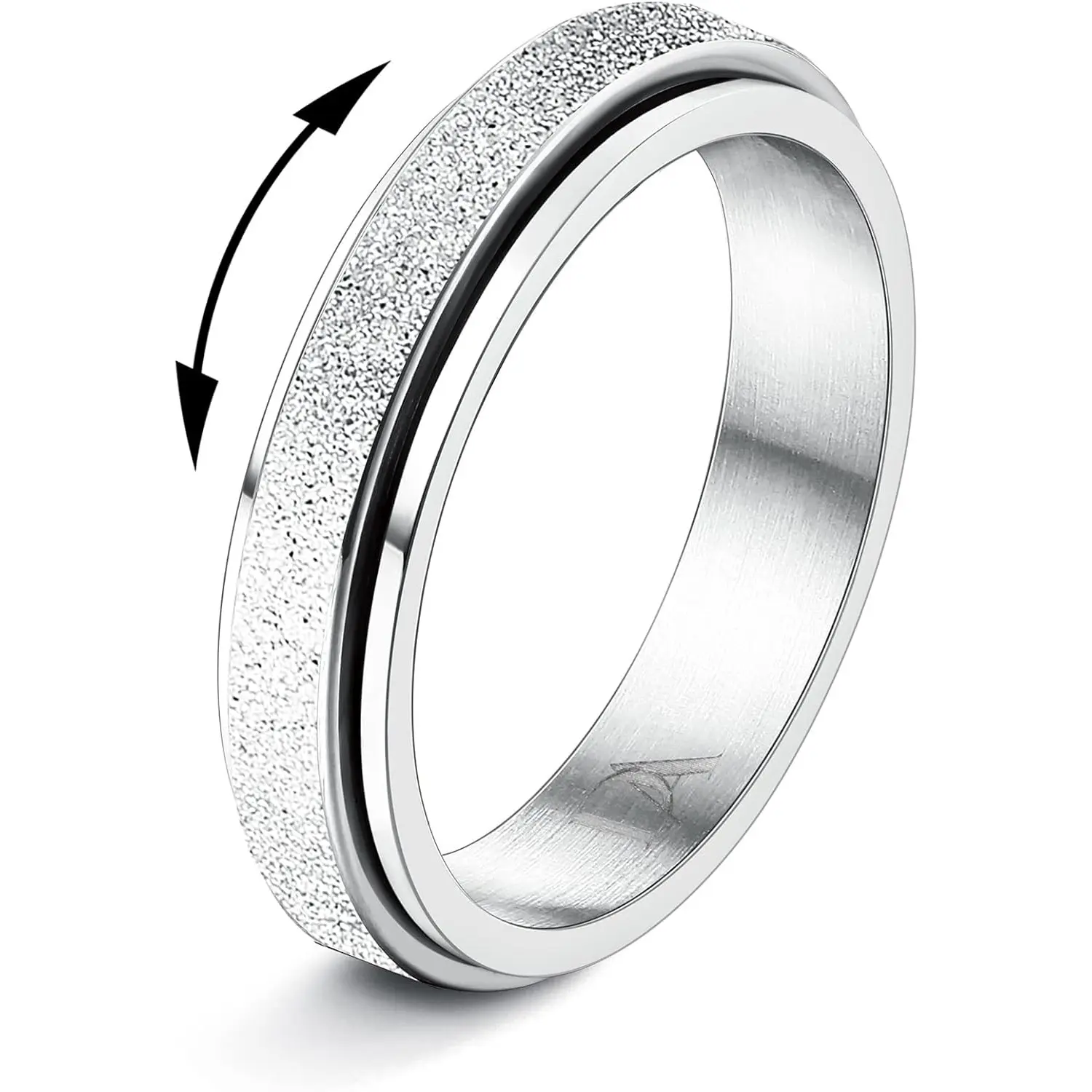 silver tone-4mm