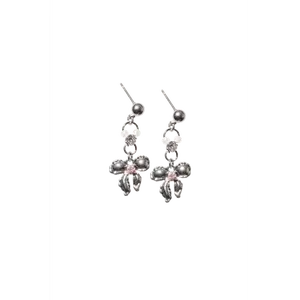 LOVE BOW DROP EARRINGS