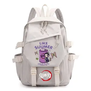 2026 New Demon Slayer Backpack Japanese Ins Style Backpack Travel Backpack Large Capacity