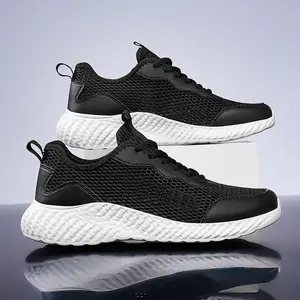 New summer shoes with breathable large mesh and hollowed-out net surface, student sports casual shoes, size 47, size 48, men's shoes