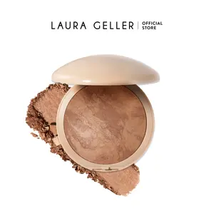 Laura Geller Baked Illuminating Face + Body Bronzer for Radiant Glow and Natural Sun-Kissed Look Laura Geller Baked Illuminating Face + Body Bronzer for Radiant Glow and Natural Sun-Kissed Look