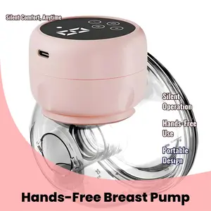 New Wearable Electric Breast Pumps Portable Hands Free Breast Pump Silent Comfort Breast Milk Extractor Collector 1PCS