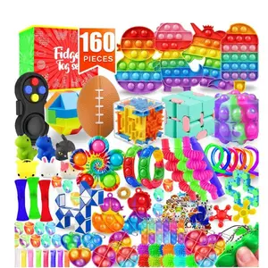 160 Pack Fidget Toys for Kids, Sensory Toys Bulk for Autism & ADHD, Classroom Prize Box Fillers, Goodie Bag Stuffers, Father’s Day Gift