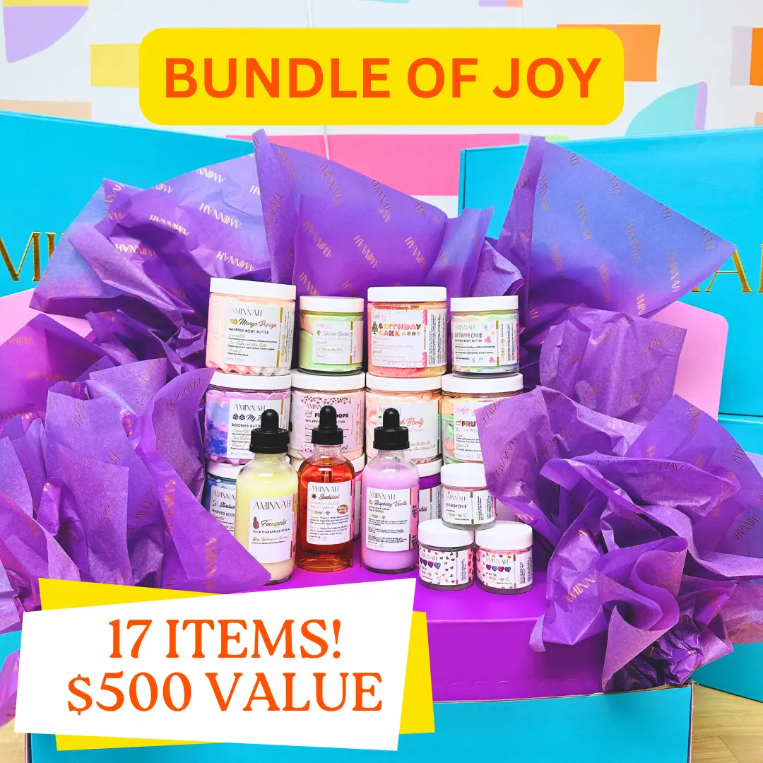 BUNDLE OF JOY Skincare Box - 17 Care Products for Hydration, Nourishment & Glowing Skin in Delightful Scents and Textures - Cosmetics, Comfort