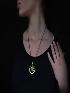 Ishtar Star Pendant Necklace – Bronze Pagan Jewelry, Inanna Goddess Ancient Symbol Gift