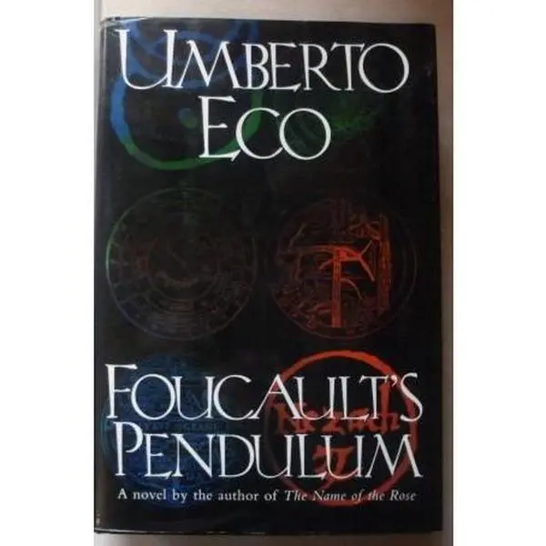 Used Foucault's Pendulum Fiction Book - Umberto Eco Author, English Text, Softcover, Good Condition, Cerebral Entertainment (Literature & Art Category, Fiction Books)
