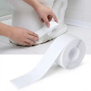 Waterproof Caulk Strip Self Adhesive Sealing Tape for Kitchen Sink Bathroom Bathtub Toilet Wall Edge Protector