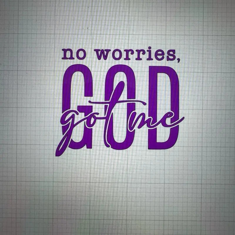 God got me Sticker - TikTok Shop