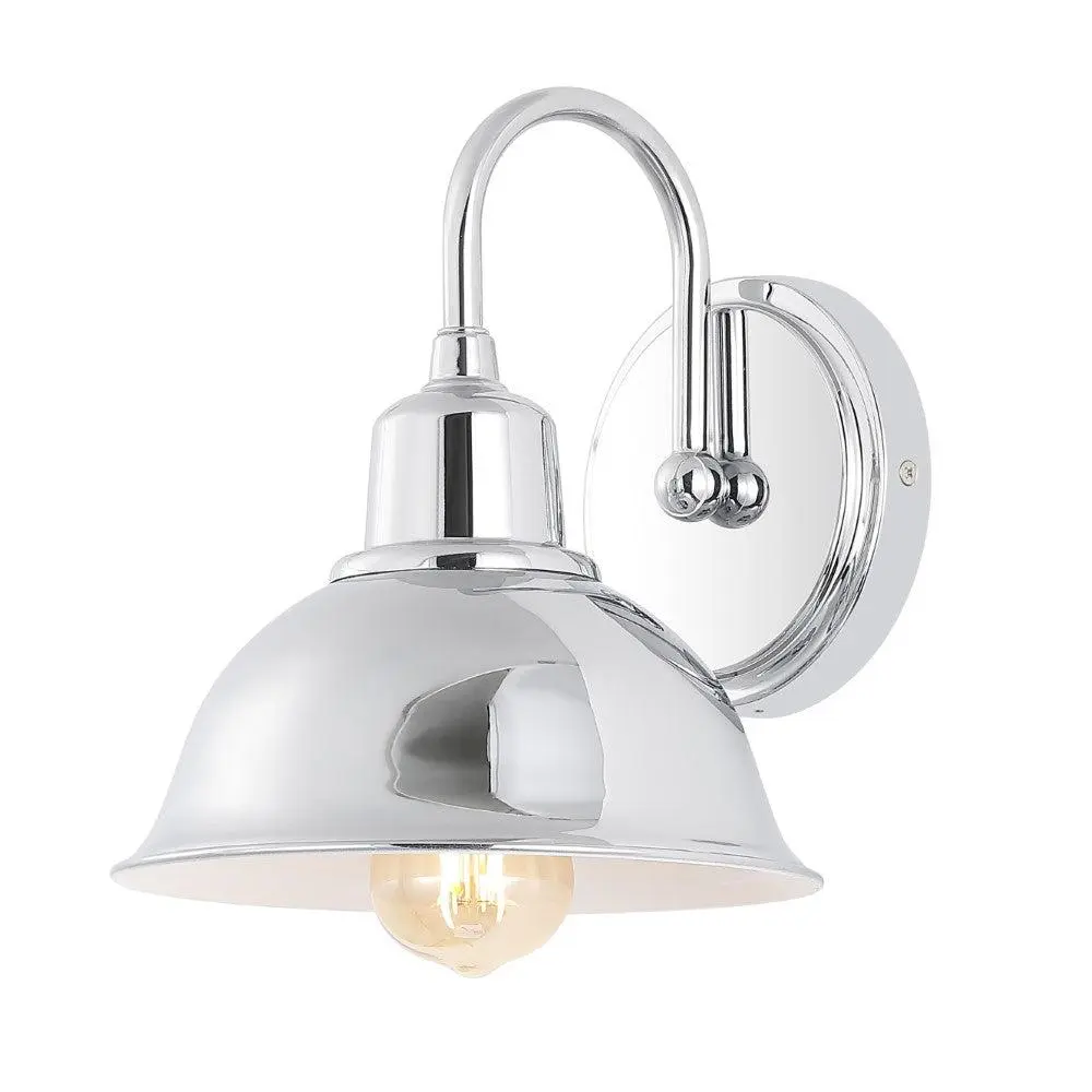 JONATHAN Y Frisco Vintage Farmhouse Industrial Iron LED Vanity Wall Sconce - Soft Glow Vanity Light for Bathroom, Kitchen Sink Areas