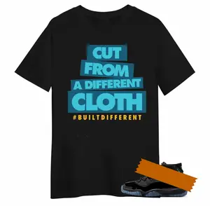 Shirt Match AJ 11 Gamma Blue 2025 Sneaker Matching Tee Different Cloth T-Shirt