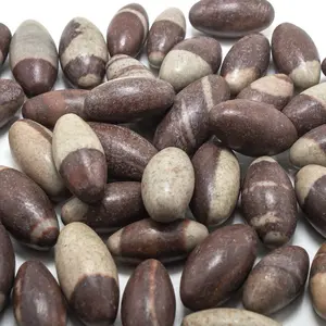 Shiva Lingam Crystal Skinny Oval Tumble 1 in Shiva Lingam Crystal Skinny Oval Tumble 1 in