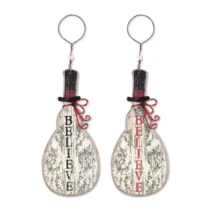 SVD Snowman ornaments (set of 2)