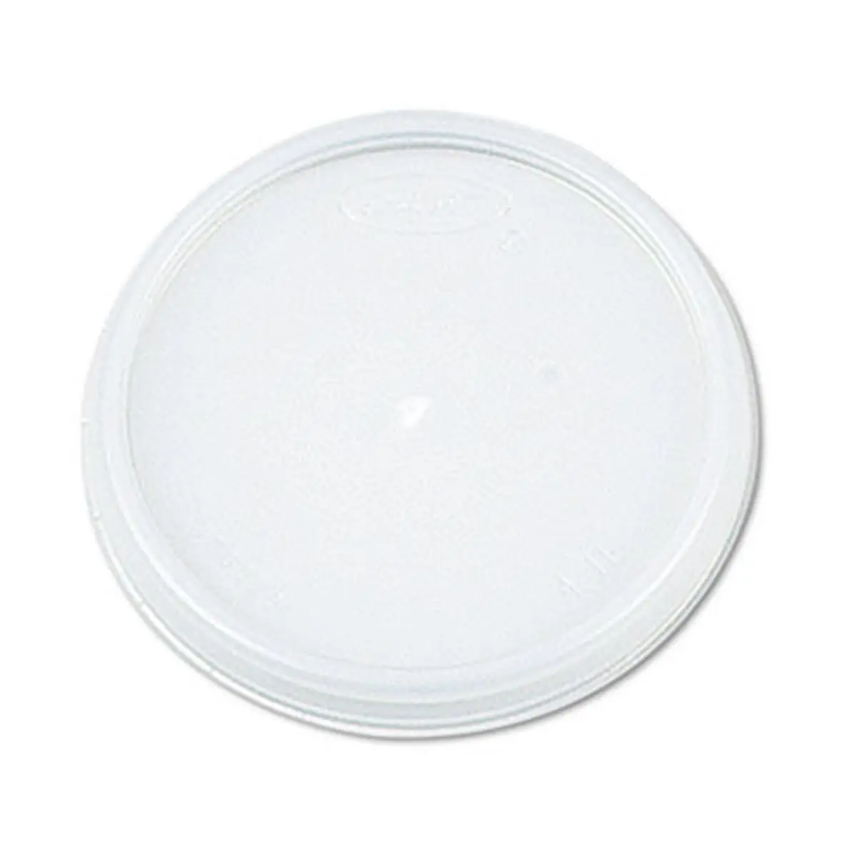 212 MAIN Disposable Translucent Plastic Lids - Dart 20JL Model, Solid Flat Top, Vented, Fits 8-12-16 oz Hot/Cold Cups, 1000 Per Carton