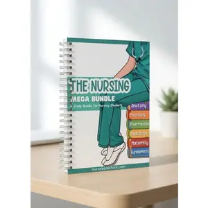 The Ultimate Nursing Mega Bundle | Spiral Bound Notes for Nursing School & NCLEX