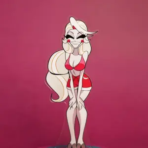 Charlie Hazbin Hotel Acrylic Standee | Pink Summer | In Stock