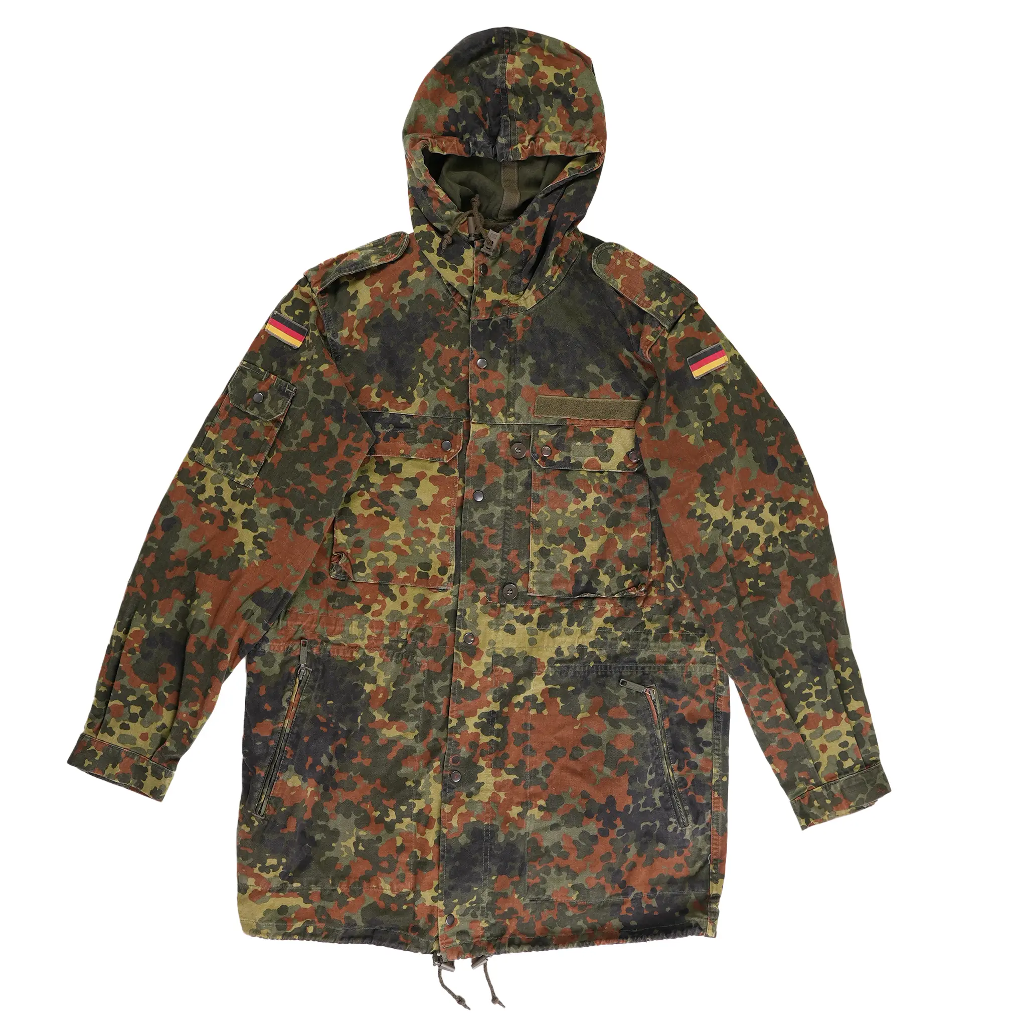 Issued Bundeswehr Flecktarn Parka Issued Bundeswehr Flecktarn Parka